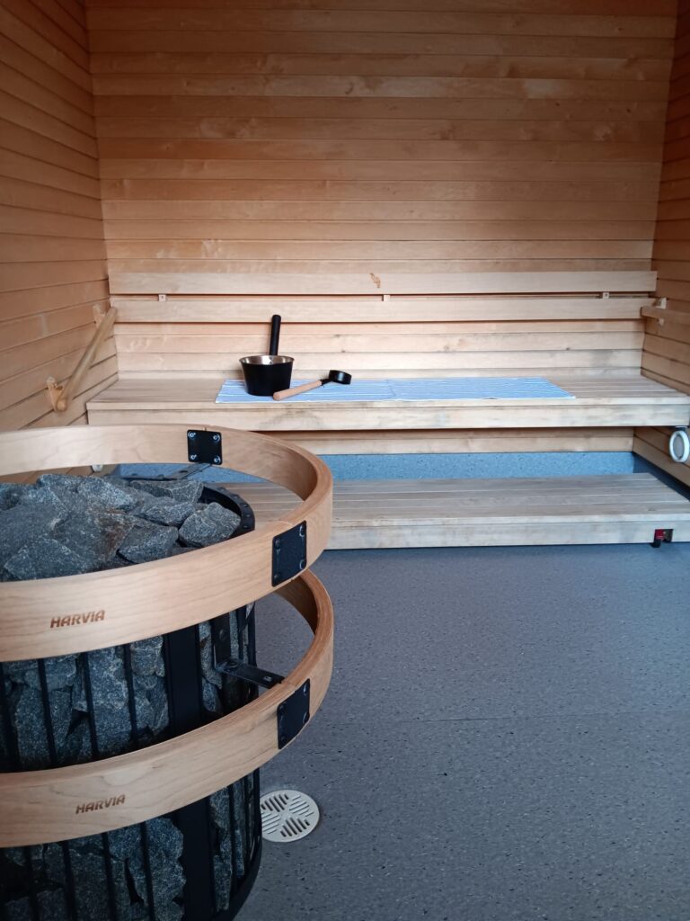 Mainiokoti Meren sauna