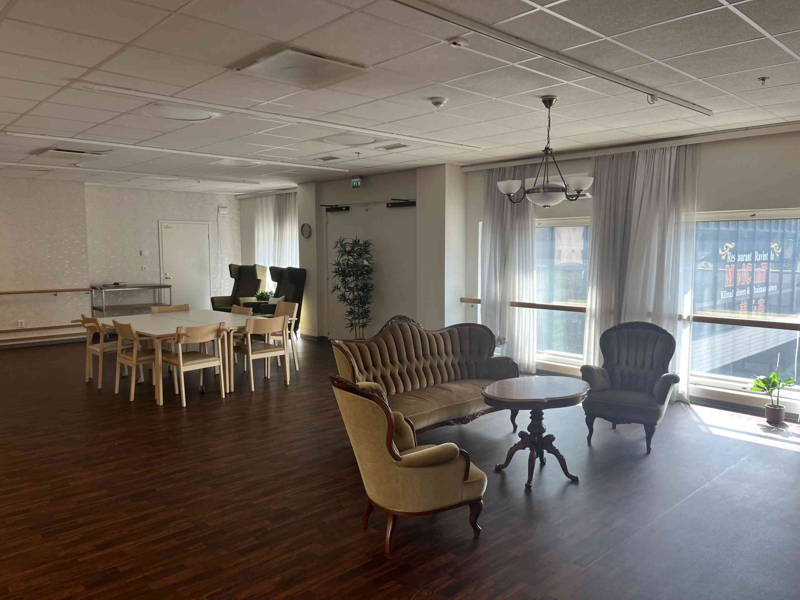 Mainiokoti Raisiontorin sisätilat